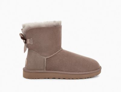 UGG Mini Bailey Bow II Womens Boots Brown - AU 12KD